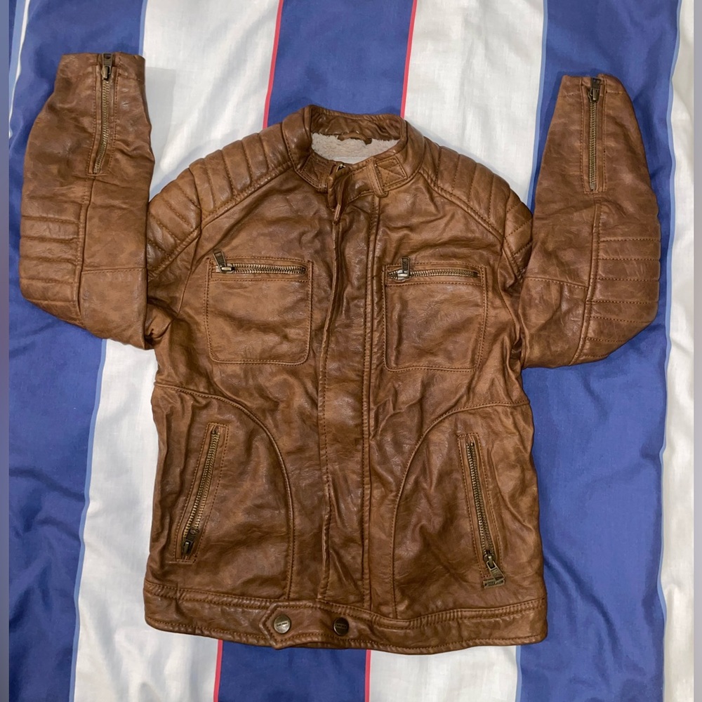Zara Boys Leather Jacket